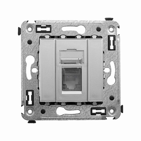 DKC Avanti Закаленная сталь Компьютерная розетка RJ-45 один  категория  6А
