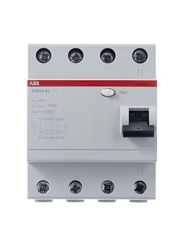 ABB FH204AC УЗО 4Р 25А 100mA (AC)