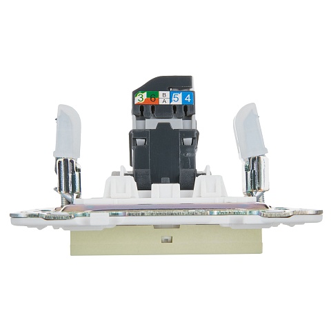IEK SKANDY Мятный Розетка компьютерная RJ45 кат.5E SK-K01G