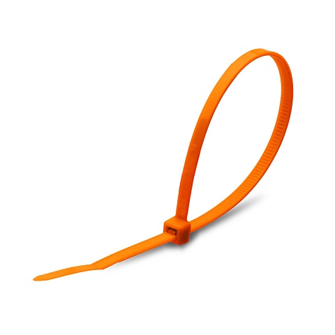 Fortisflex Стяжки кабельные КСС "Float" 8х370 (оранж) (100 шт.)