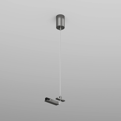 Denkirs TR5717-DN Подвод питания для подвесного монтажа, для трека Shine, серия Base, 48V DC, IP20, 2м, темный никель, алюминий