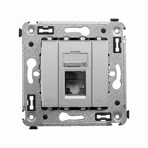 DKC Avanti Закаленная сталь Компьютерная розетка RJ-45 один  категория  6