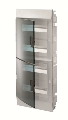 ABB Бокс в нишу Mistral41 48М зеленая дверь (с клемм)