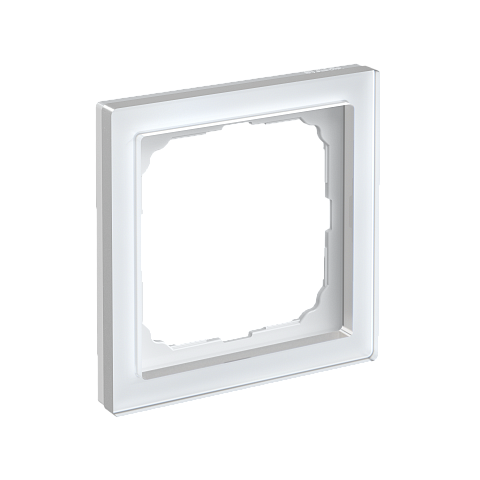 Systeme Electric ArtGallery Pure Органическое стекло Белый Рамка 1-ая