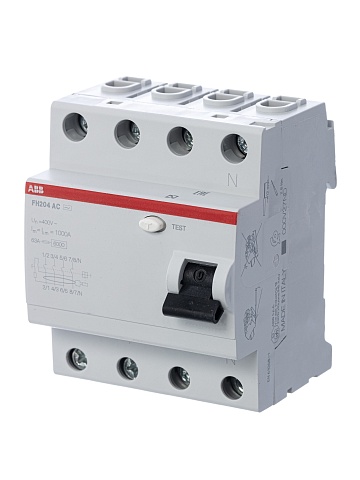 ABB FH204AC УЗО 4Р 25А 300mA (AC)