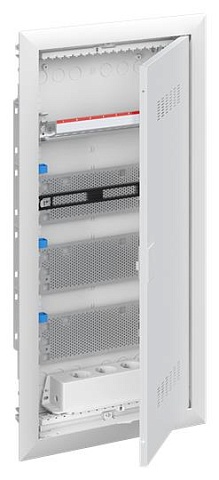 ABB Шкаф мультимедийный с дверью с вентиляционными отверстиями UK648MV (4 ряда)