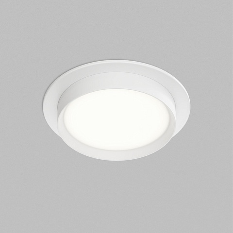 Denkirs DK-DH2000-WH Встраиваемый светильник RATIO, GX53, до 15 Вт, LED, IP20, белый, алюминий, акрил