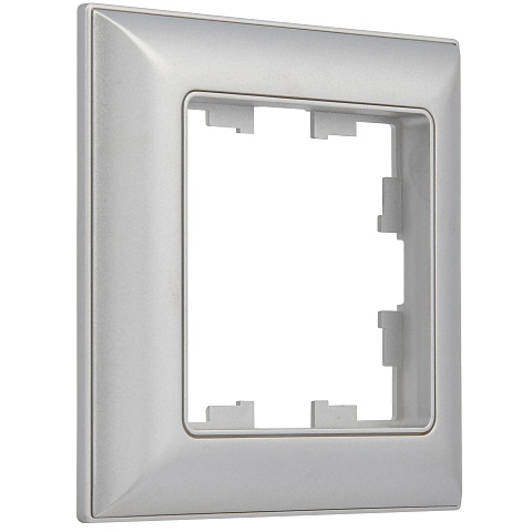 IEK BRITE DECOR Алюминий 3D-форма Рамка 1-м РУ-1-Бр