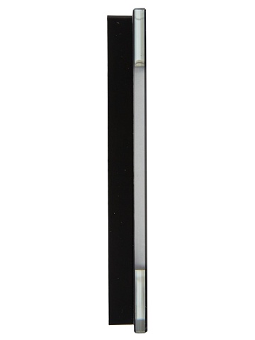IEK BRITE DECOR Черный матовый стекло Рамка 2-м РУ-2-2-Бр