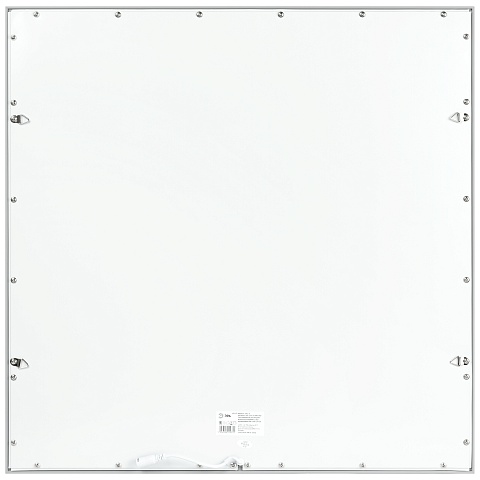 ЭРА Светодиодная панель SPL-510-S-40K-040 40Вт 4000K 595х595х8 серебро без драйвера с ушками ультратонкая