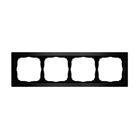 Systeme Electric ArtGallery Pure Металл Оникс Рамка 4-ая