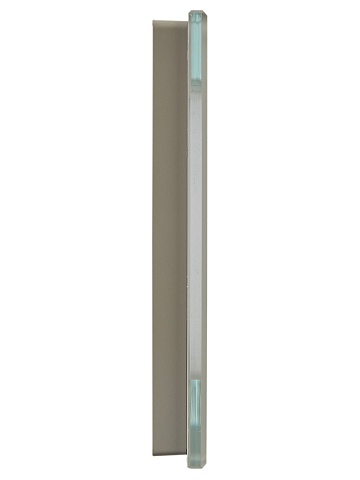 IEK BRITE Рамка 3-мест. РУ-3-2-БрД стекло дым.