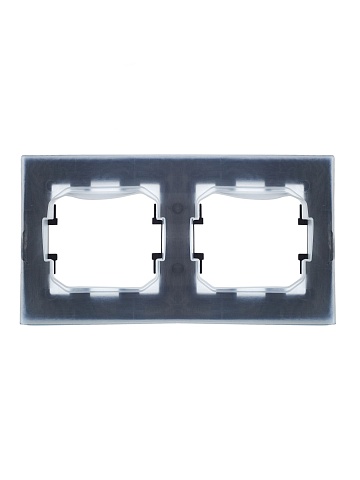 IEK BRITE Рамка 2-местная IP44 РУ-2-БрТБ-44 темная бронза