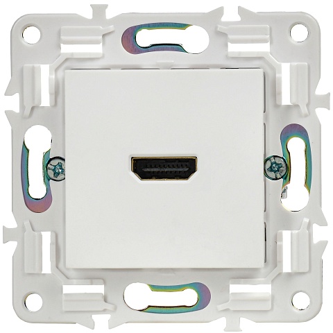 IEK SKANDY Арктический белый Розетка HDMI SK-H01W