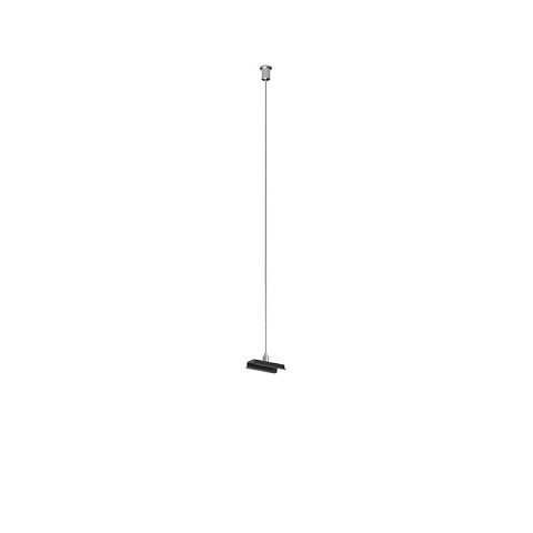 Denkirs TR2127-BK Механический подвес, для трека SMART, серия Base, IP20, 5м, черный, алюминий