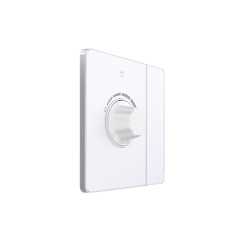 Systeme Electric Systeme Infinity Арктический лед Светорегулятор TRIAC c выключателем 300Вт