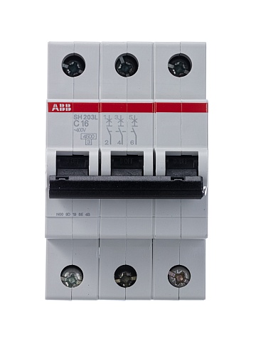 ABB SH203L C16 Выключатель автоматический 3-пол.