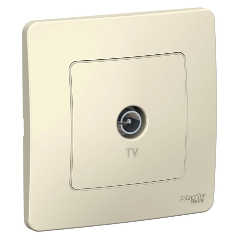 SE Blanca внутр Молочная Розетка TV