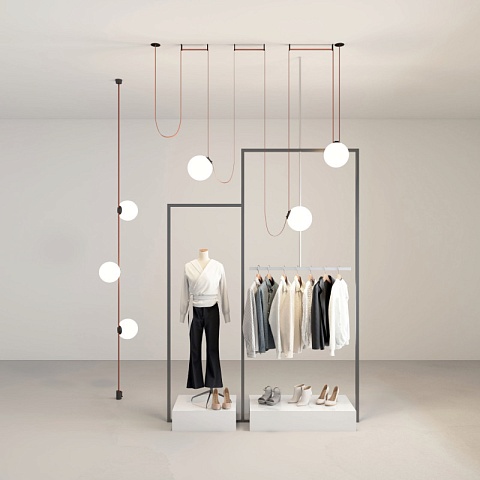Denkirs DK5555-BK Трековый светильник BELTY ORB