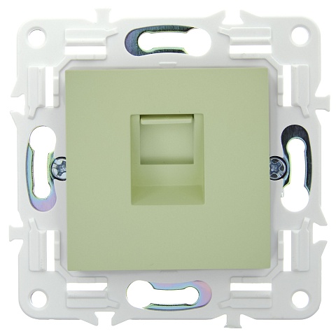 IEK SKANDY Мятный Розетка компьютерная RJ45 кат.5E SK-K01G