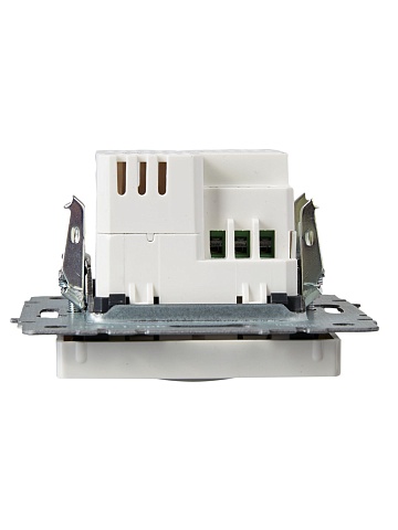 IEK BRITE BASE Белый Датчик движения ДС10-1-БрБ
