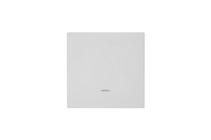 Jasmart FD Матовый тауп (soft touch) Выключатель 1-кл проходной с подсветкой 10A 250V~