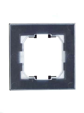 IEK BRITE Рамка 1-местная IP44 РУ-1-БрГ-44 графит