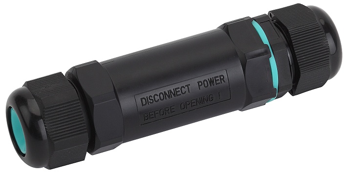 ЭРА Коннектор NO-224-18 кабельный прямой IP68 3-Pin