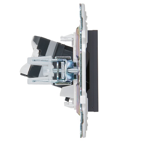 IEK SKANDY Титан Розетка компьютерная RJ45 кат.5E SK-K01T