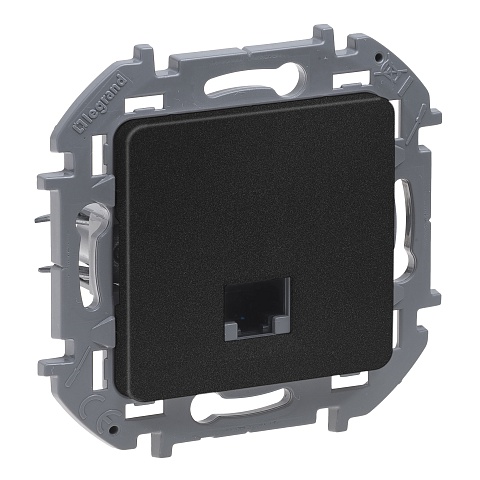 Legrand INSPIRIA Антрацит Информационная розетка RJ 45 - категория 6 - UTP