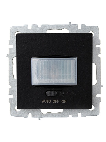 IEK BRITE BASE Черный Датчик движения ДС10-1-БрЧ