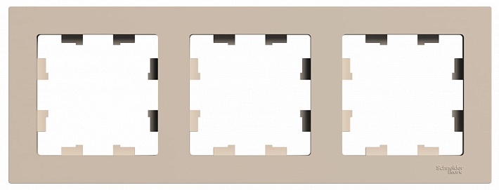 SE AtlasDesign Песочный Рамка 3-ая, универсальная