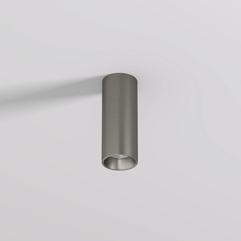 Denkirs DK2615-DN Накладной светильник SHINE TUBE со светодиодом, D45*H115, IP20, 3000К, 7W, RA≥90, темный никель, алюминий