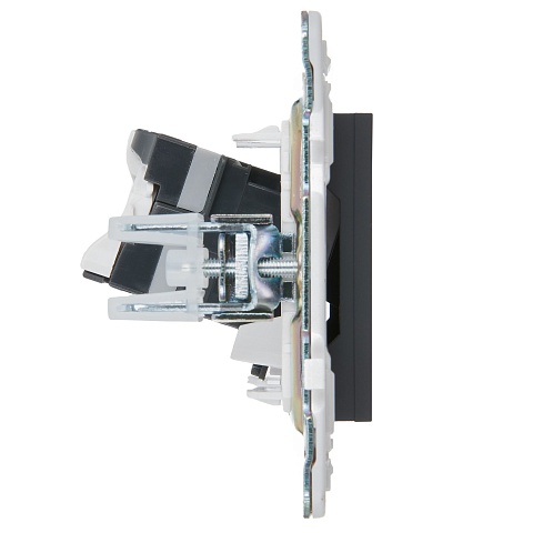 IEK SKANDY Графит Розетка компьютерная RJ45 кат.5E SK-K01G
