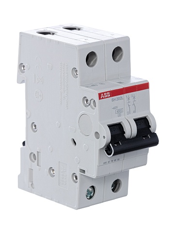 ABB SH202L C6 Выключатель автоматический 2-пол.
