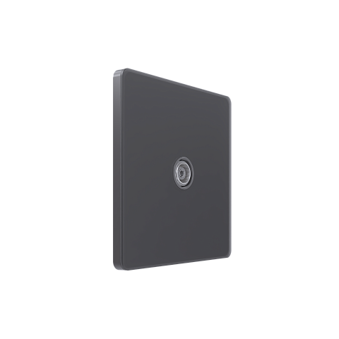 Systeme Electric Systeme Infinity Вулканический пепел Розетка телевизионная TV/FM 5-1000MГц