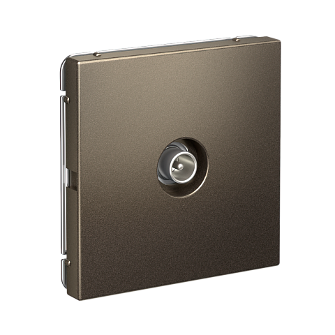 Systeme Electric ArtGallery Мокко TV Розетка проходная 4DB, механизм