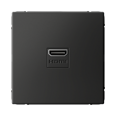 Systeme Electric ArtGallery Базальт Розетка HDMI, 16А, механизм