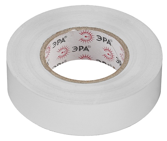 ЭРА Изолента ET1920WHITE ПВХ 19мм х 20м белая