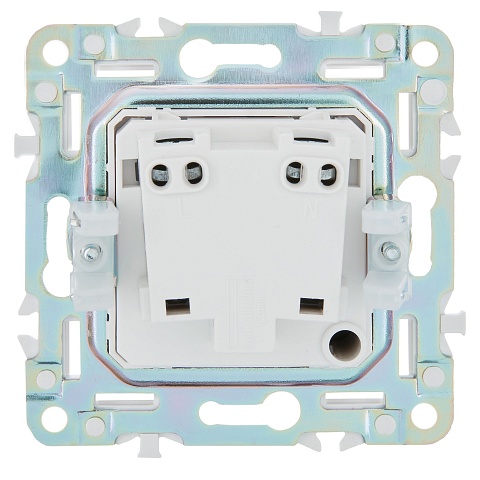 IEK SKANDY Бежевый Розетка б/з 10А SK-R02B