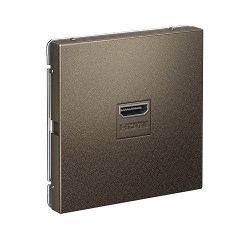 Systeme Electric ArtGallery Мокко Розетка HDMI, 16А, механизм