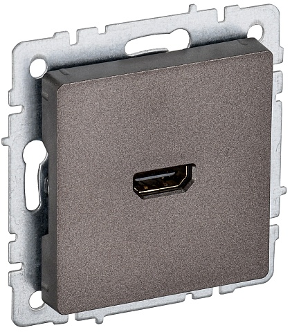 IEK BRITE Розетка HDMI РHDMI-0-БрТБ темная бронза