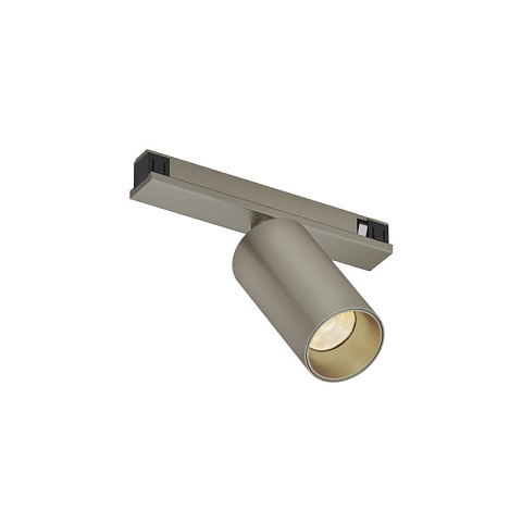 Denkirs DK5740-DN Светильник для трека SHINE SPOT со светодиодом, D35*H70, 48V DC, 6W, RA≥90, 3000K, IP20, темный никель, алюминий