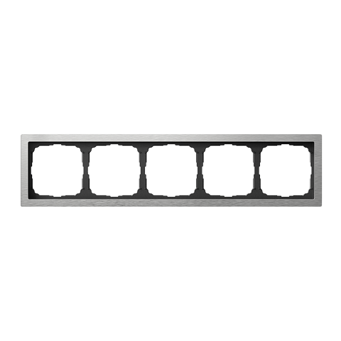 Systeme Electric ArtGallery Pure Металл Алюминий Рамка 5-ая