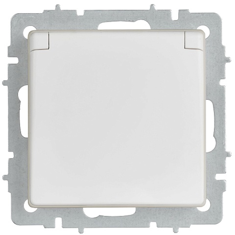 IEK BRITE Роз. с з/к/ш с кр. 16А IP44 РСбш10-3-44-БрАБ а/б
