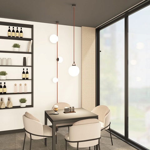 Denkirs DK5555-BK Трековый светильник BELTY ORB