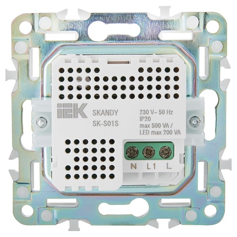IEK SKANDY Серебряный Датчик движения SK-S01S