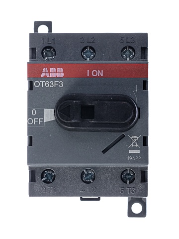 ABB OT63F3 Выключатель-разъединитель 3Р 63А с ручкой управления