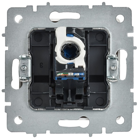 IEK BRITE Роз. комп. RJ45 кат.5E РК10-БрАБ а/б