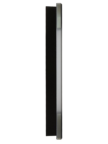 IEK BRITE DECOR Черный матовый стекло Рамка 3-м РУ-3-2-Бр